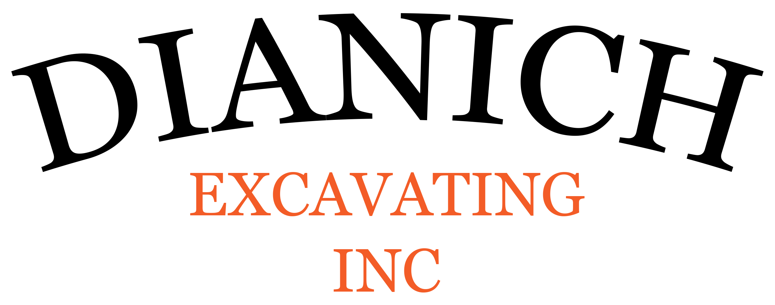 Dianich Excavating logo